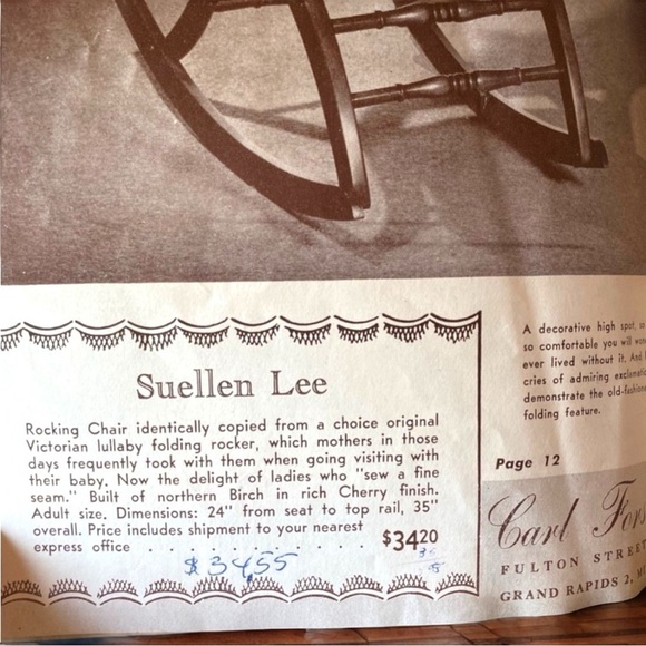 VINTAGE Quaint American Furniture & Home Accessories Catalog Pamphlet - Picture 5 of 13